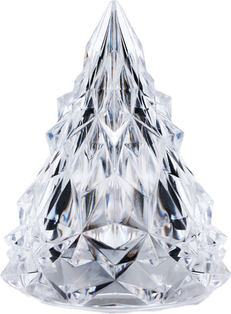 Nachtlicht exquisite Form Nicht-Klarung Plastik Desktop LED Night Lampe Luminous Christmas Tree Party Gunst-Mehrfarbig