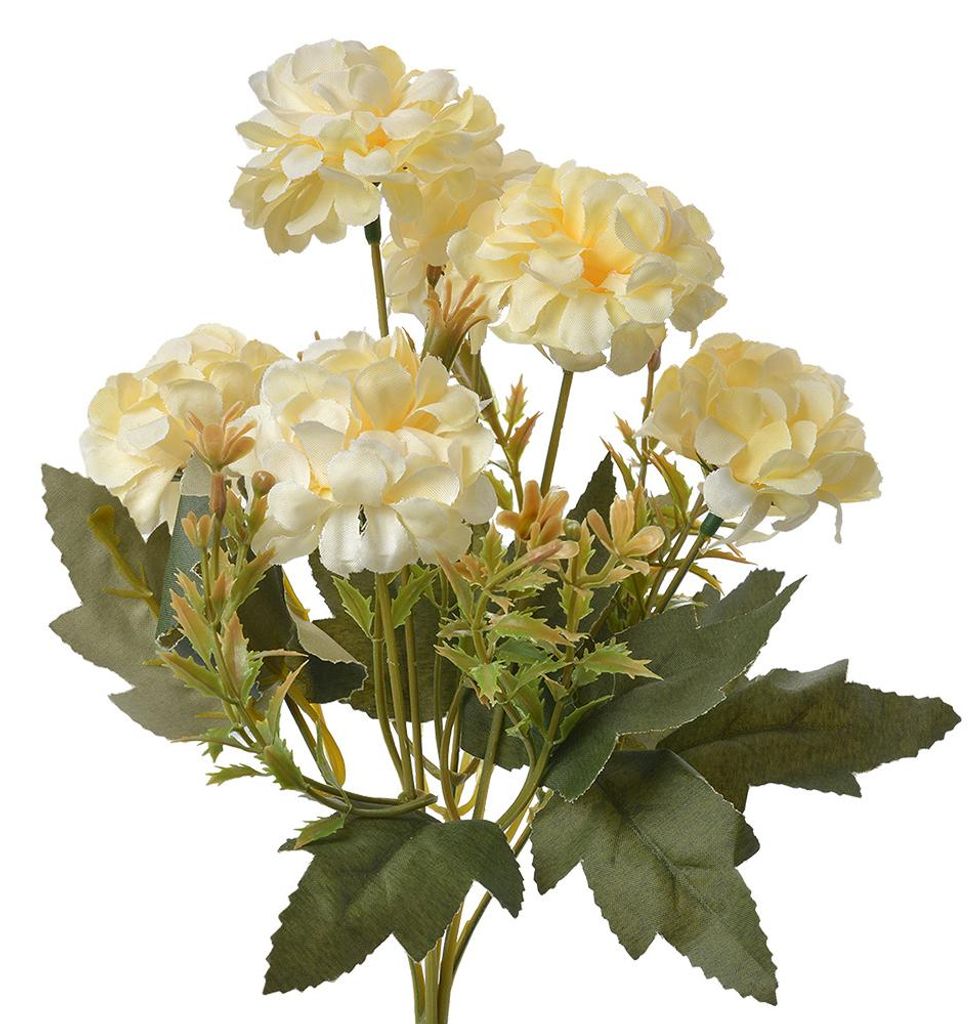 Clayre & Eef Kunstblume 30 cm Gelb Kunststoff Produktbild 