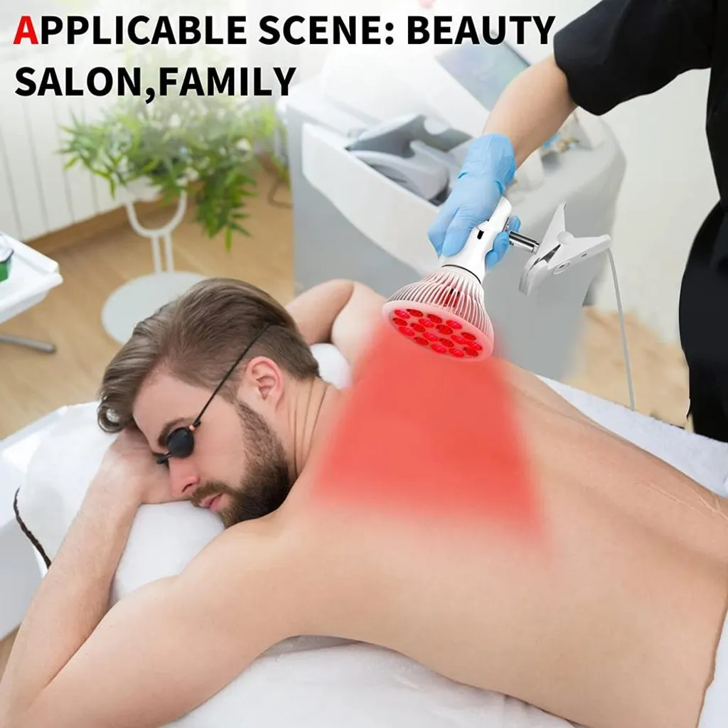 Réglette Chauffante LED 18W avec Éclairage Blanc pour la Salle de Douche