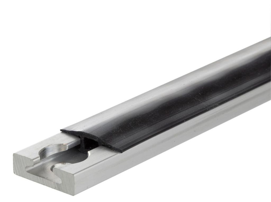 Abdeckprofil für Airlineschienen 30mm breit Abdeckung aus EPDM für Bodenschienen 1m