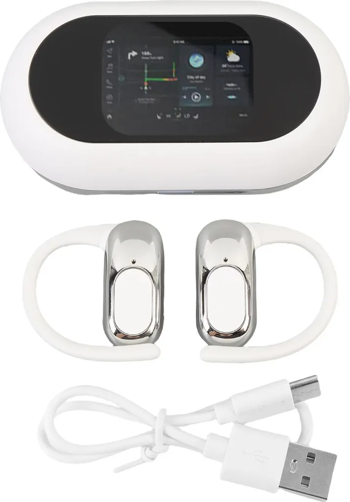 Écouteurs traducteur trad4000 Bluetooth tactile blanc son Hi-Fi
