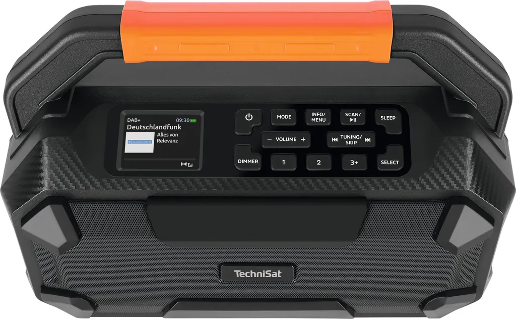 Radio Numérique DAB+ IPX4 Technisat DigitRadio 231 OD Noir Antichoc - 7