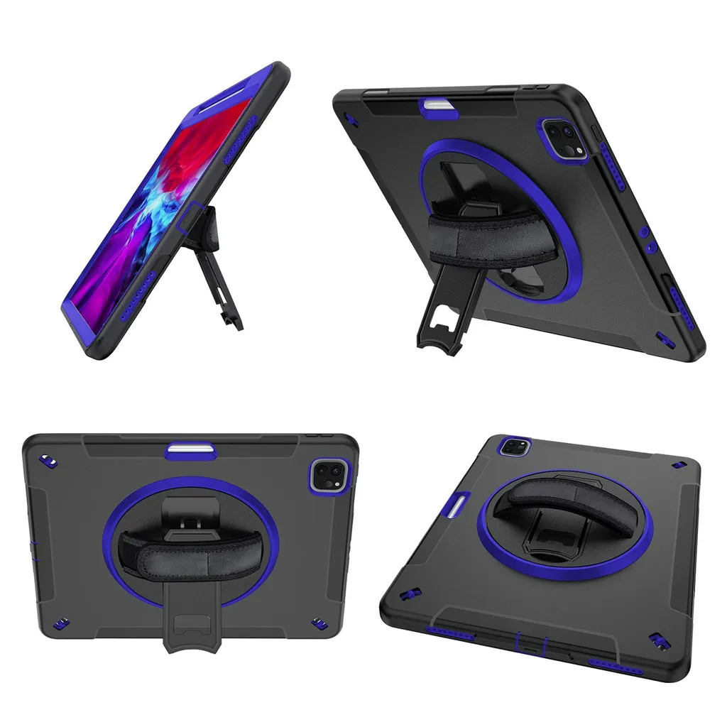 Etui iPad Pro 12.9 antichoc pour usage professionnel avec sangle main - 3
