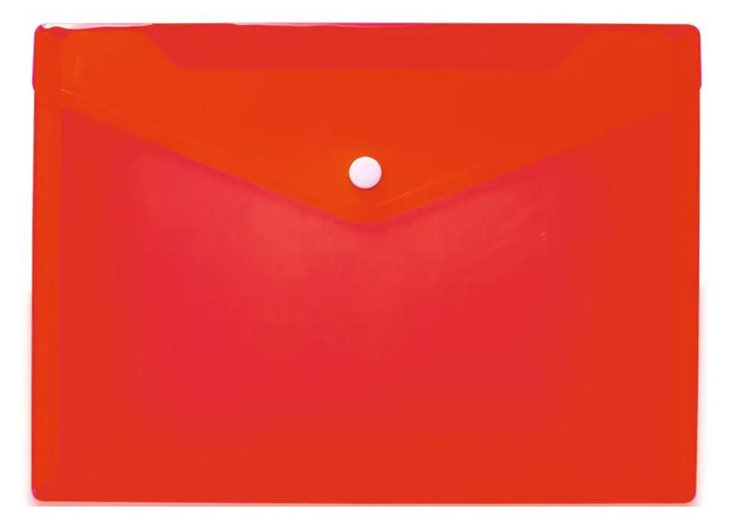 HERMA 20054 Pochette porte-documents A5 en PP rouge - Étui de rangement
