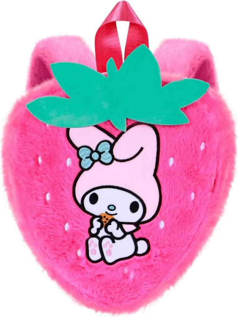 Sac à dos Hello Kitty My Melody Strawberry - Édition Sanrio Rose