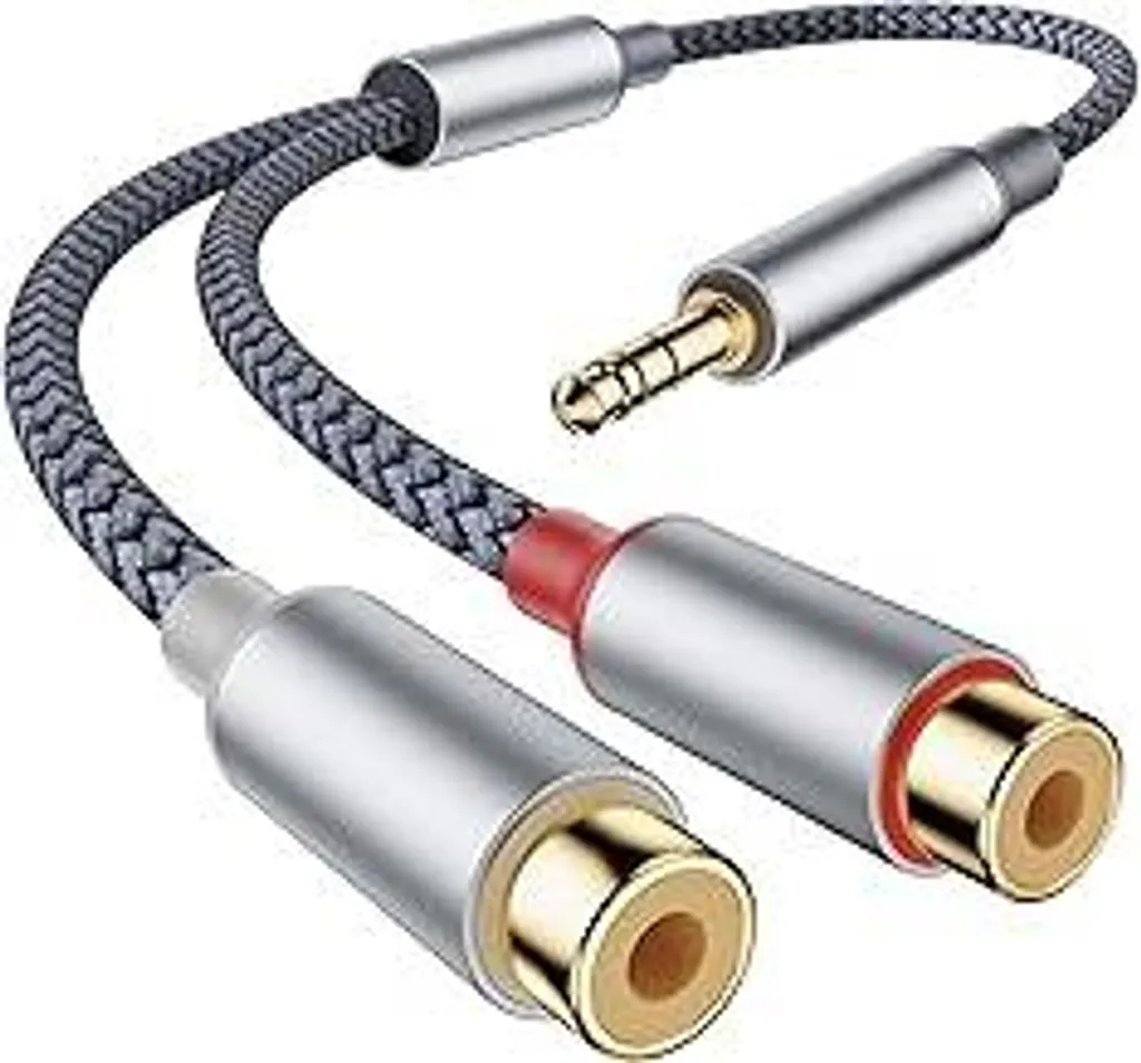 Cavo Splitter Audio 3.5mm Jack a RCA - Connetti la tua musica ovunque