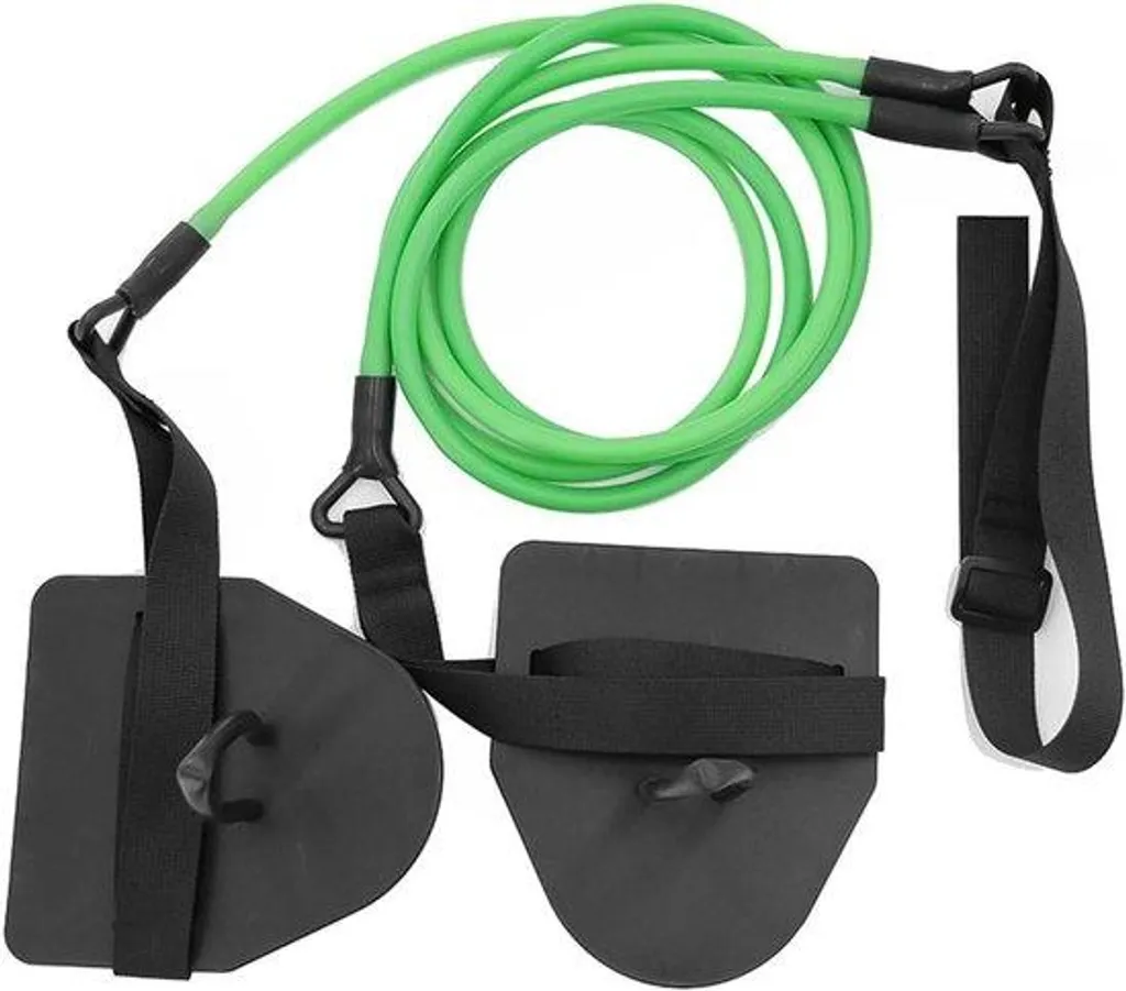 Bande de résistance verte 50 lb pour musculation des bras et natation