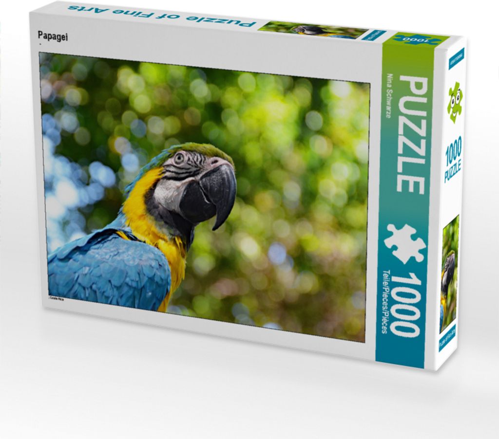 CALVENDO Puzzle Papagei | 1000 Teile Lege-Größe 64x48cm Foto-Puzzle für glückliche Stunden