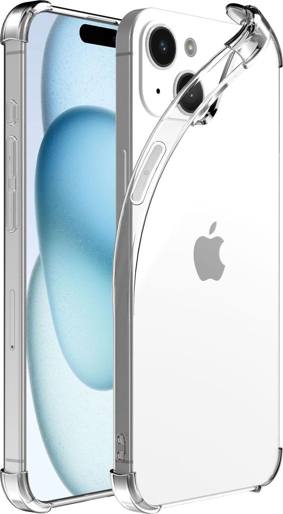 Handyhülle passend  für iPhone 15 transparent - Stoßfeste Produktbild 