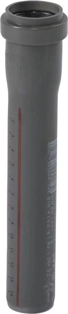 HT Rohr 50mm, HTsafeEM DN/OD 50 x 1000 mm, Abwasserrohr