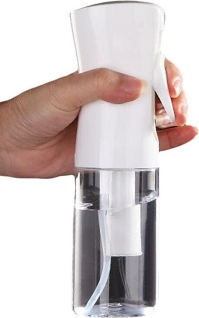 INF Wassersprühflasche für Haare Weiß 300 ml Produktbild 