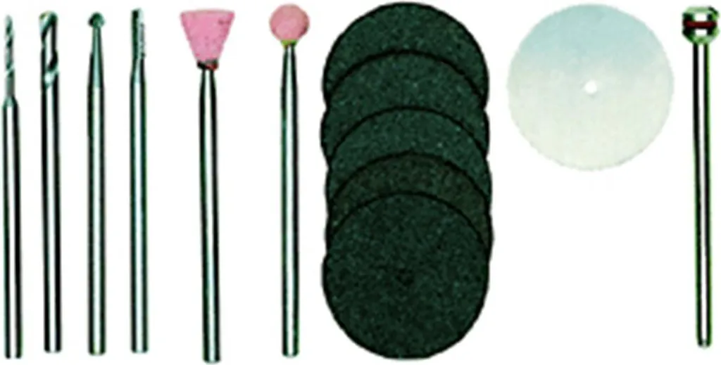 Proxxon 28910 Jeu d'accessoires de polissage pour outils rotatifs