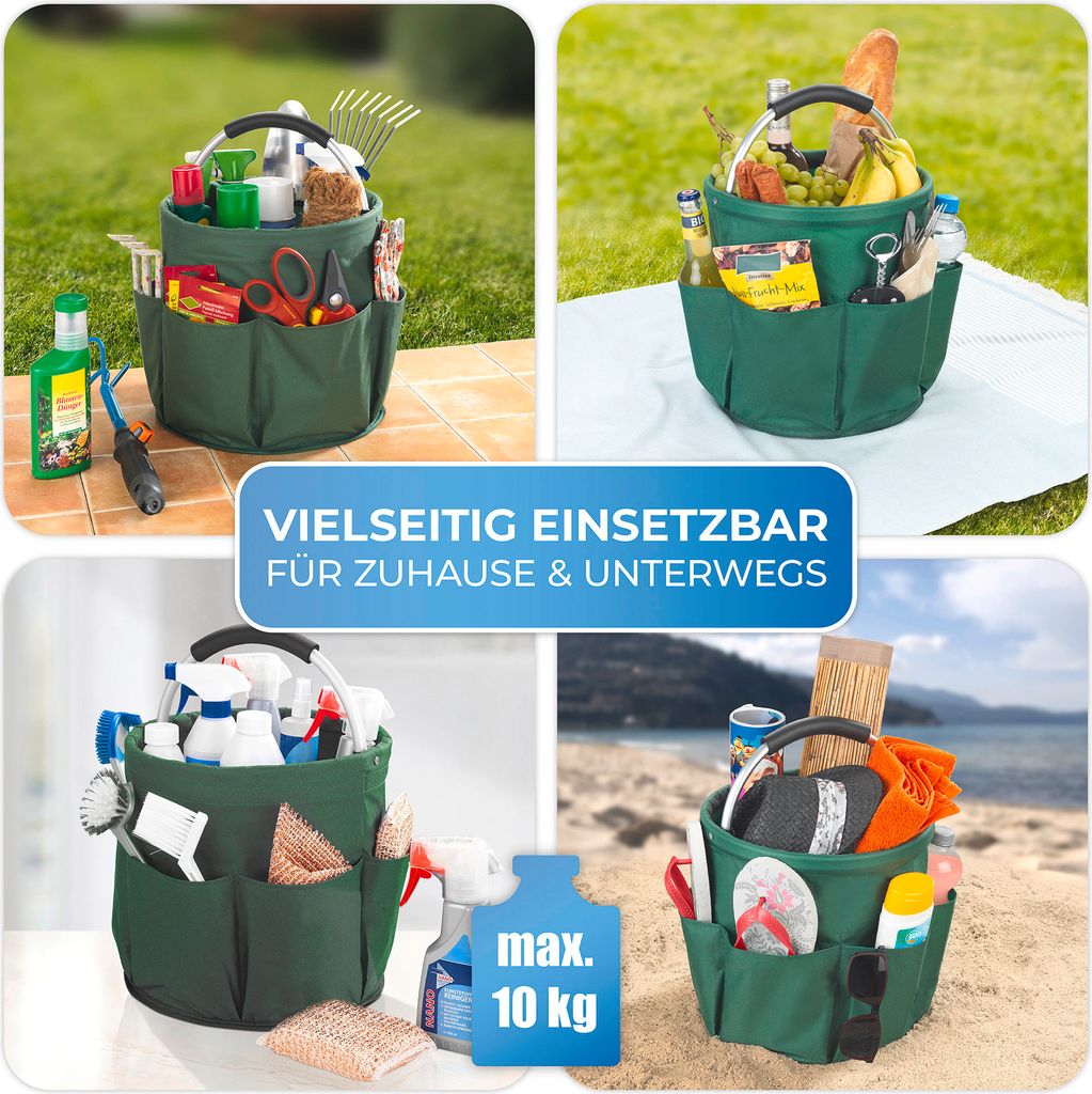 WENKO Universal-Reinigungs-Caddy Grün Produktbild 4