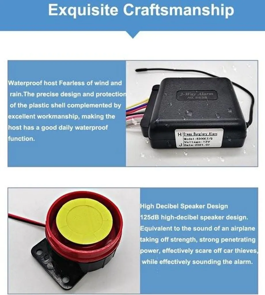 Antivol Électronique pour Scooters et Vélos Électriques avec Vibreur