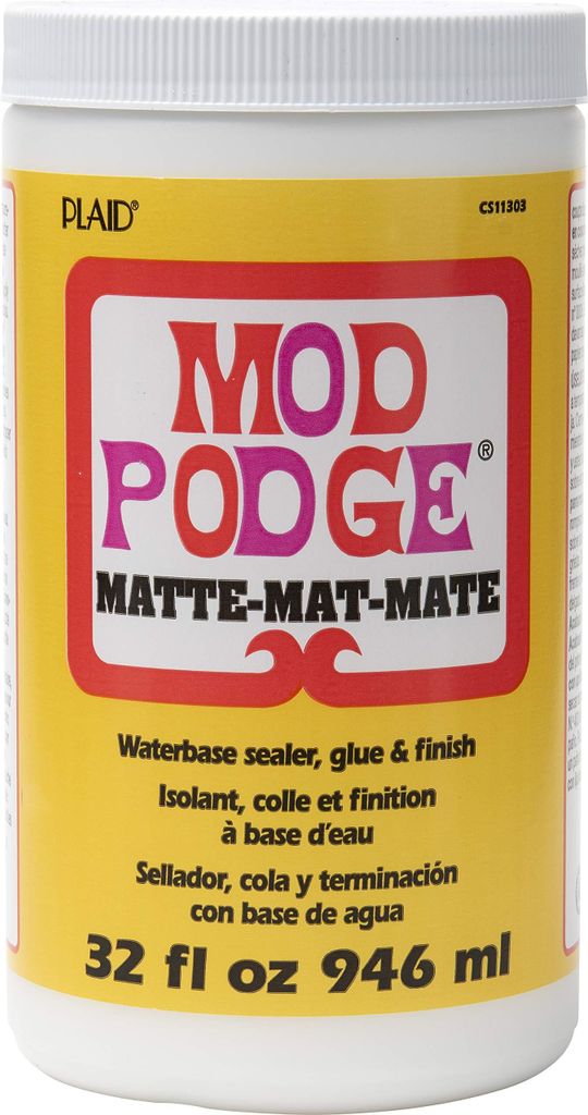 Mod Podge Versiegelungslack Matt 946ml Wasserbasis Kleber Produktbild 