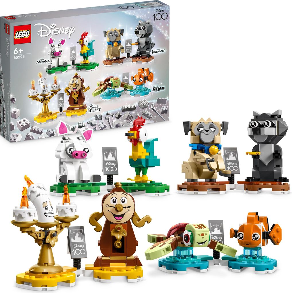 LEGO 43226 Disney: Disney Paare Set, 8 Figuren aus Findet Produktbild 