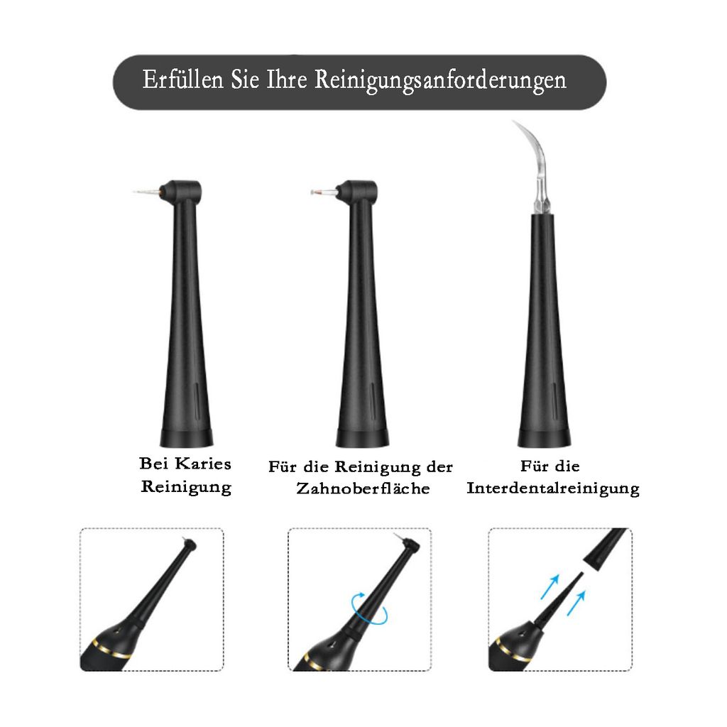 Ultraschall Zahnsteinentferner, Zahnreiniger, Produktbild 4