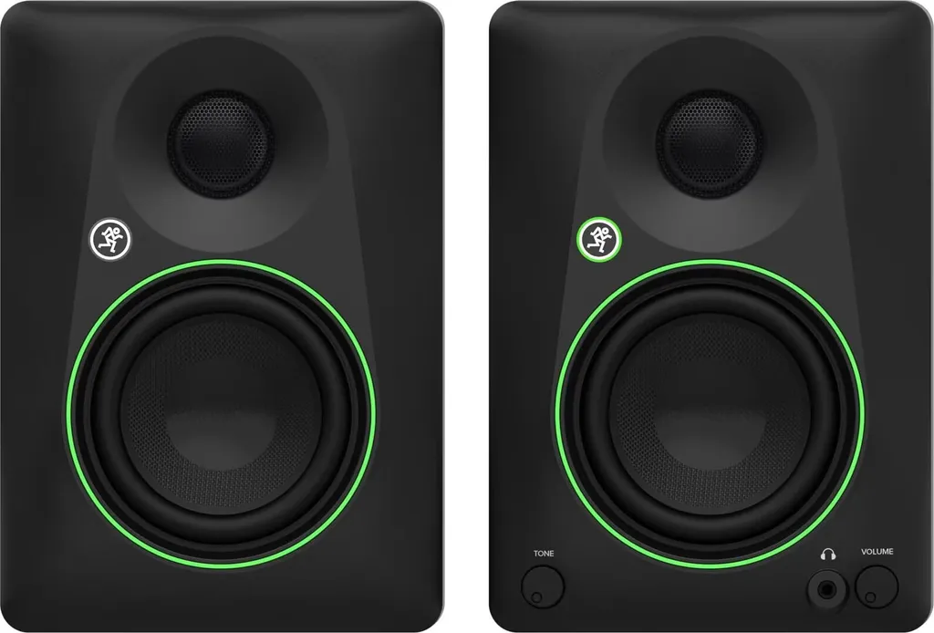 Mackie CR4.5 Paire d'Enceintes 4,5" Contrôle de Tonalité et Bluetooth