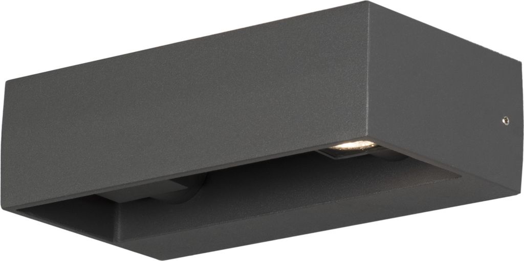 Monza Wandl. 2x6W LED anthra. Produktbild 