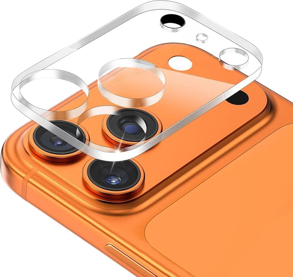 2x Kameraschutz für iPhone 17 Pro HD klar Tempered 9H Panzerglas Linse Kamerafolie