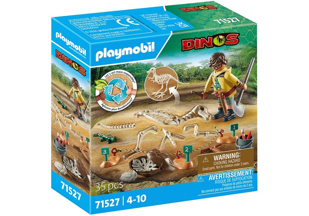 71527 Vykopvky s kostrou dinosaura Obrázok produktu 