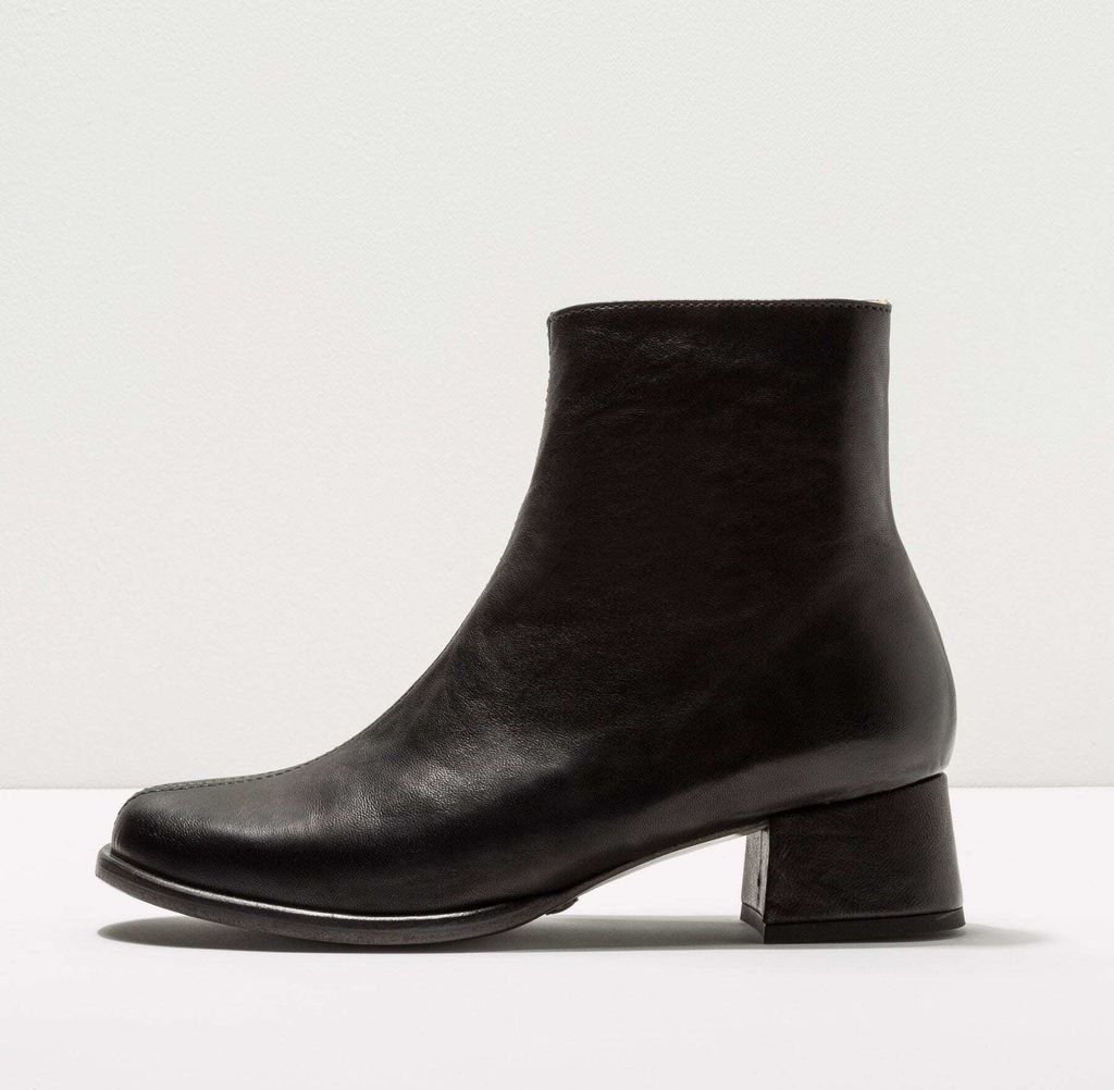 Neosens Schnürstiefel mit hohem Absatz Damen S3037 MONTONE BLACK / ALAMÍS Farbe Schwarz