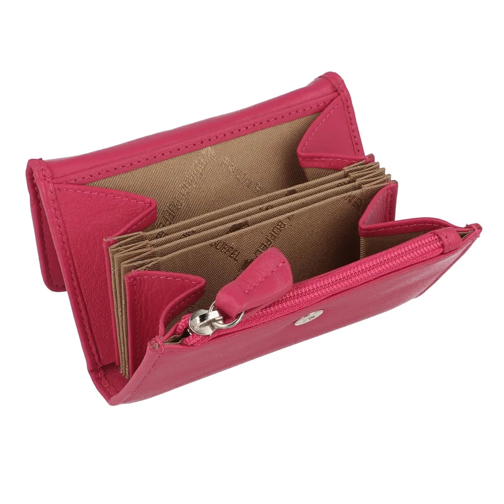 Braun Büffel Joy Mini Zip Wallet Viola - Test e Specifiche Pelle RFID - 10