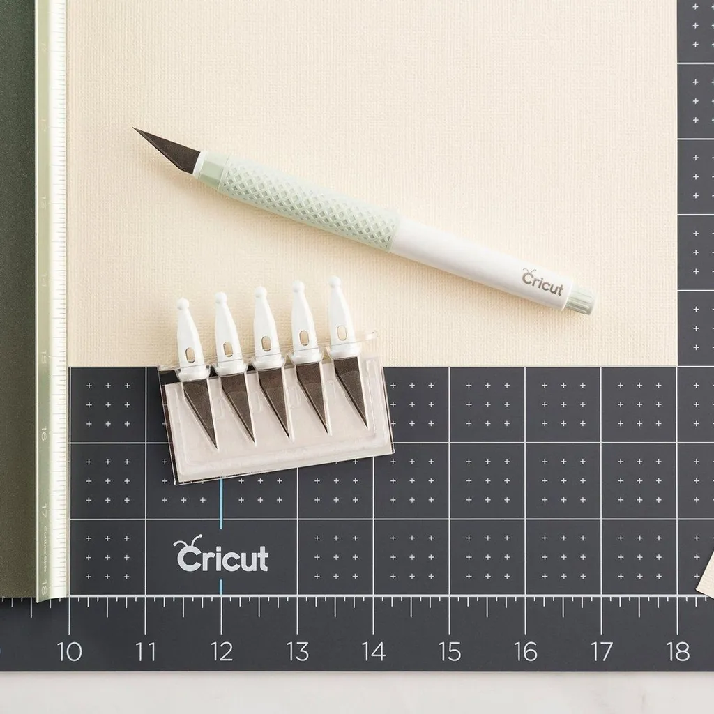 Cricut 2005033 TrueControl Kit de Découpe de Précision avec 5 Lames - 2
