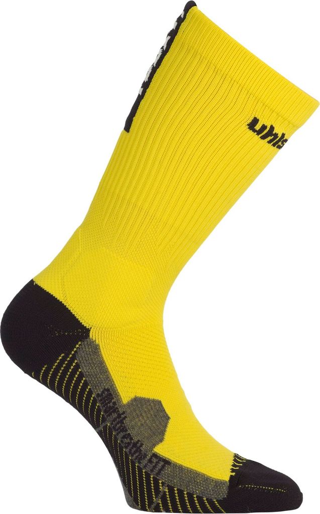 Uhlsport TUBE IT SOCKS 41-44 limonengelb/schwarz