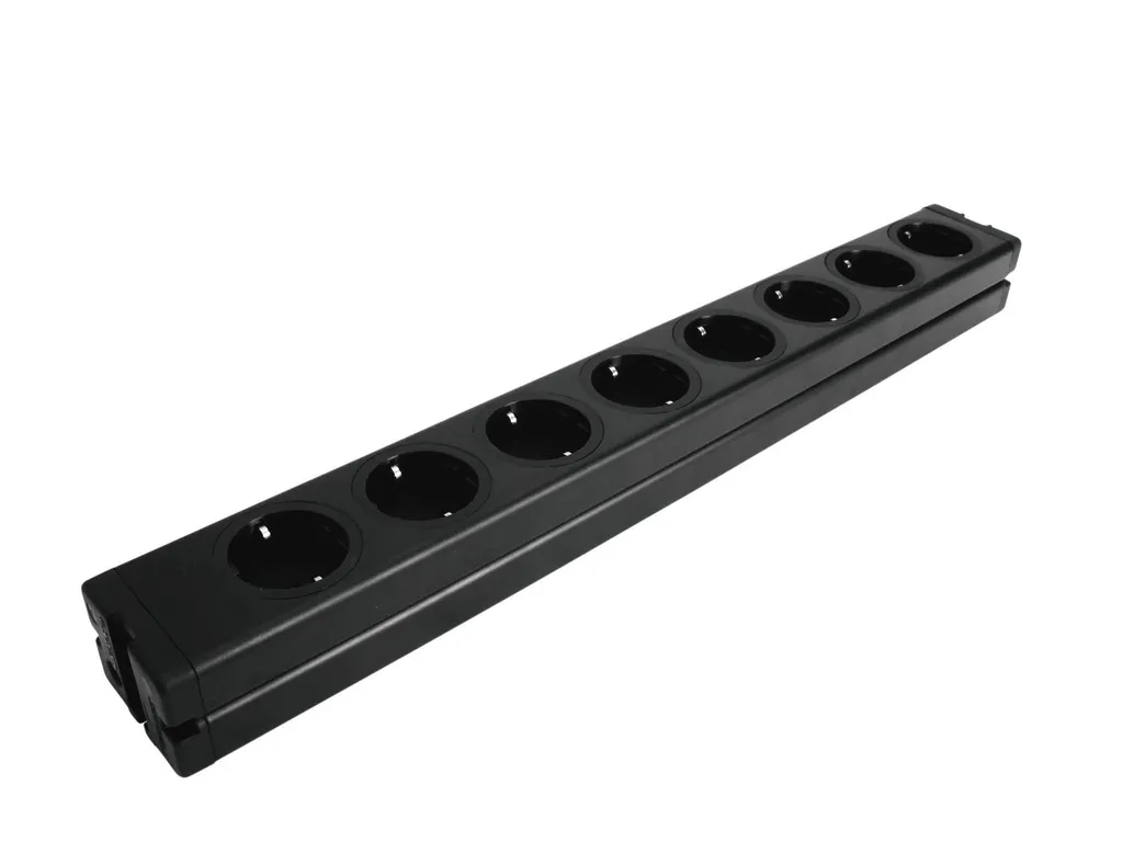 Multiprise Rackable 19 Pouces 8 Prises - Solution pour Studio et Régie