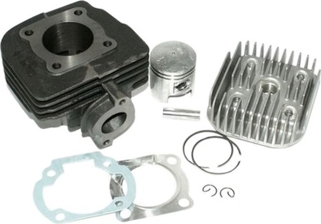 60 CCM Sport Racing Zylinder KIT Kopf KOMPLETT für ITALJET Formula 50 Luft Zylinderkit