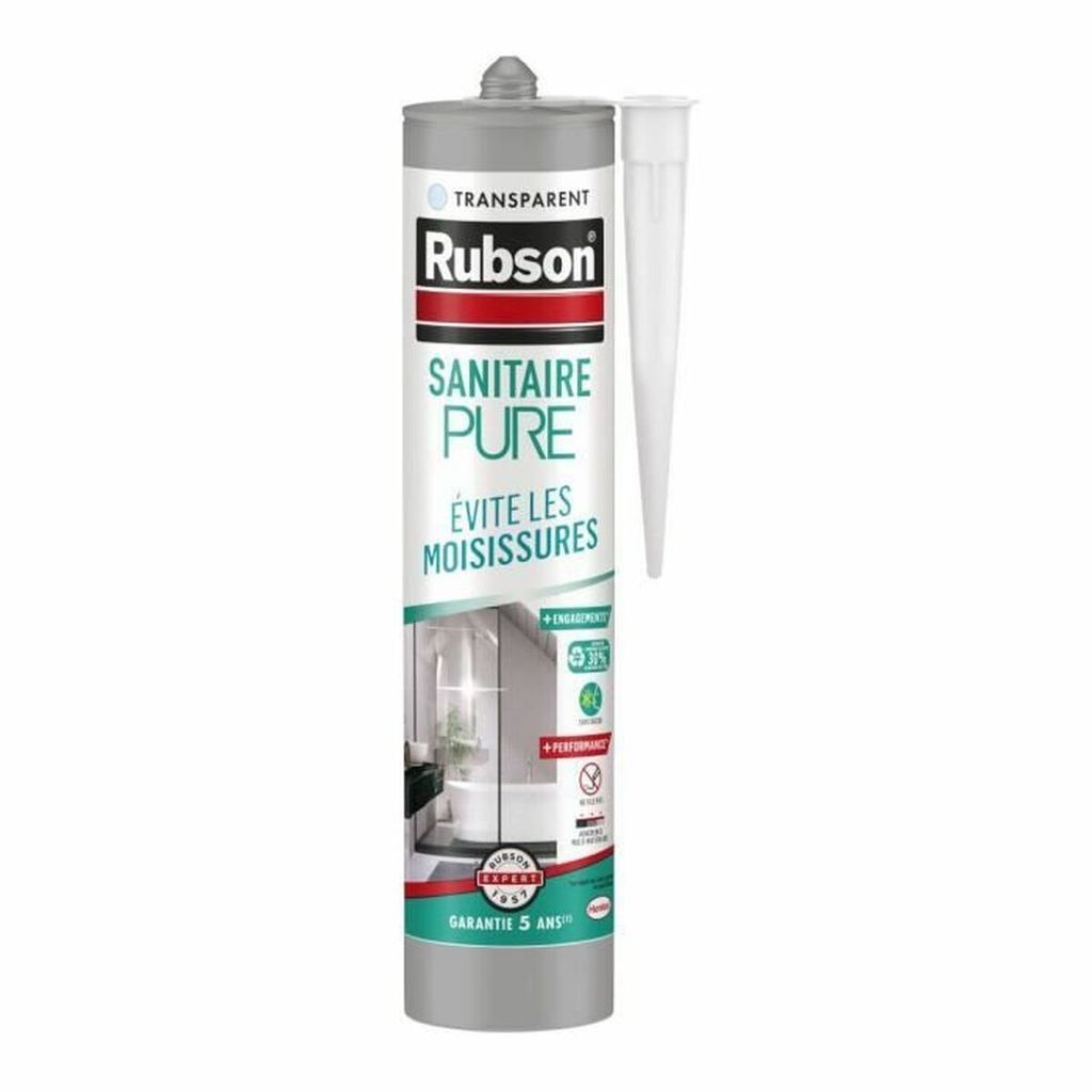 RUBSON pure Sanitär-Küchen- und Badezimmer-Dichtmasse transparent 280ml
