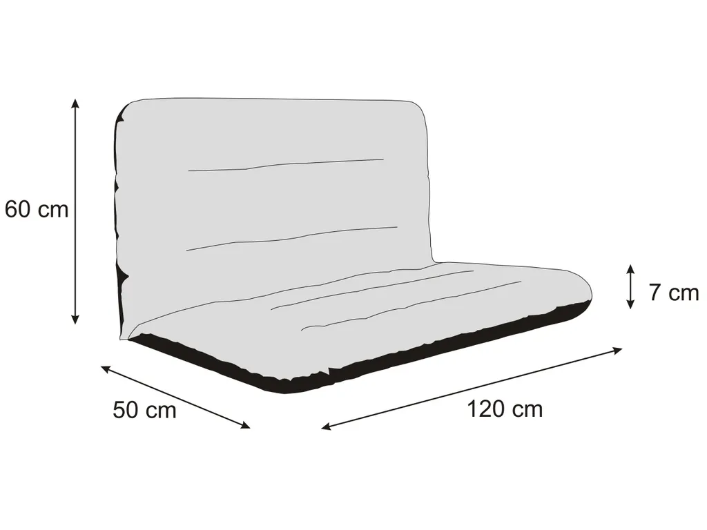 Cuscino per Altalena Ania 120 cm - PillowPrim Resistente Esterni - 4