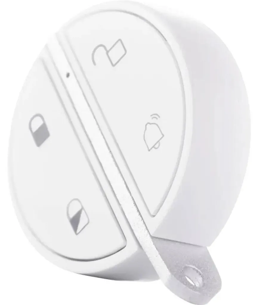 Somfy 2401489 Télécommande Porte-clés Blanc pour Alarme Home Alarm