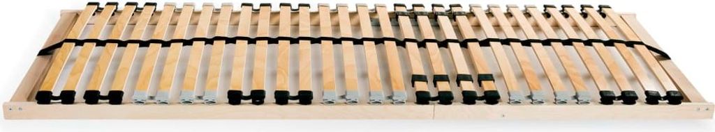 vidaXL Rete a doghe, 2 pezzi, con 28 doghe, 7 zone, 70x200 Immagine del prodotto 