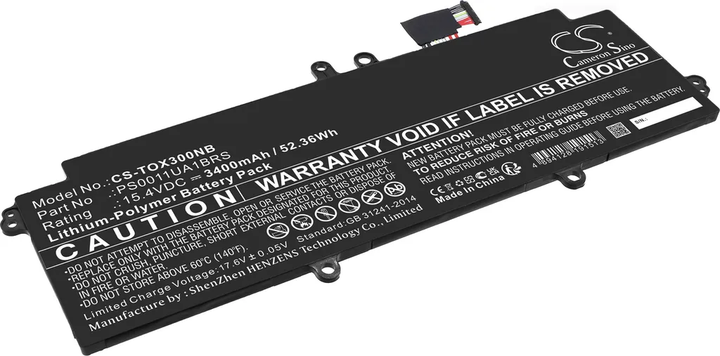 Batterie Techtek pour Dynabook Portege X30L-J PCR10A-009003 Lithium