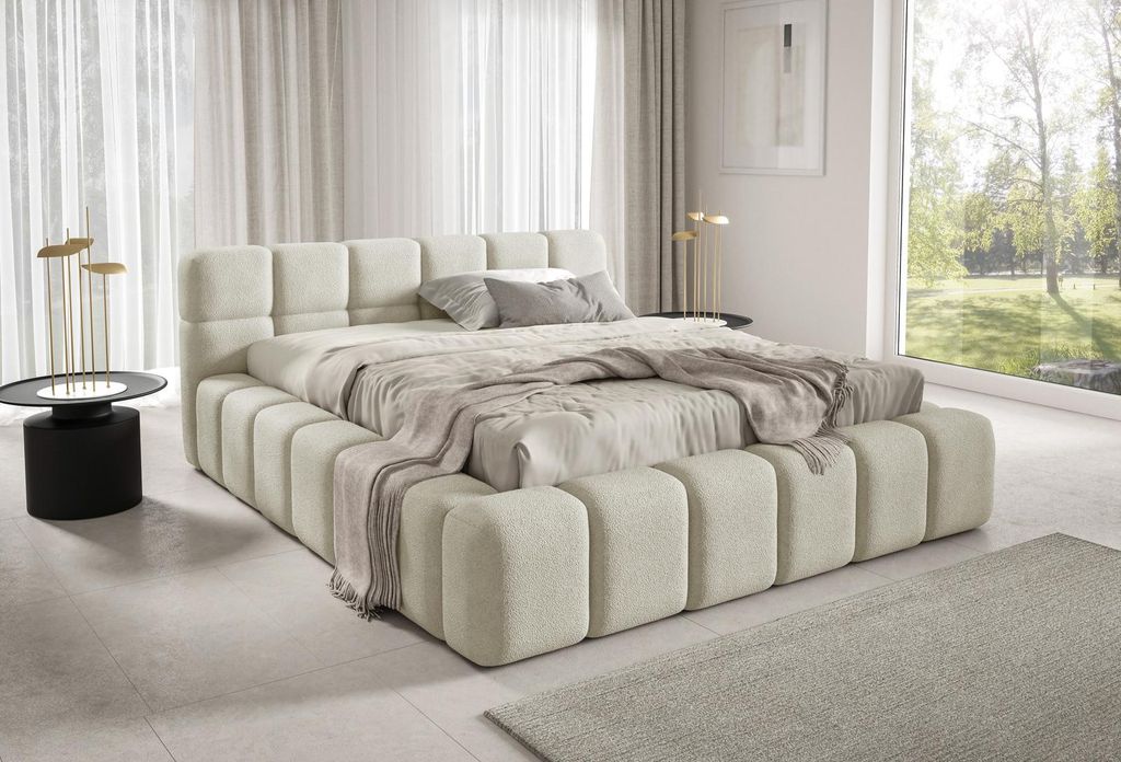 Polsterbett NUBO Premium 140x200 cm mit bettkasten - QUELLE Produktbild 