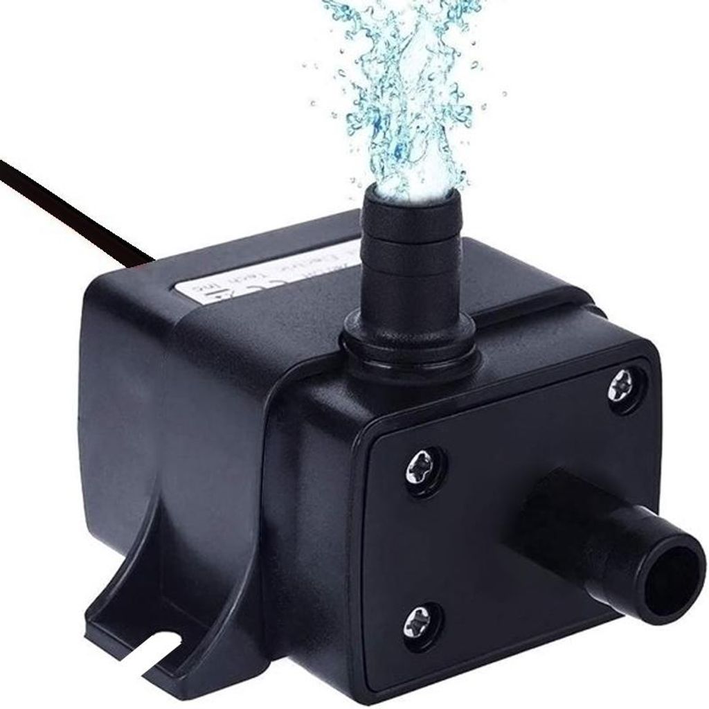 Klein Wasserpumpe Mini Gartenpumpen Teichpumpe 5W 240l/h DC Produktbild 