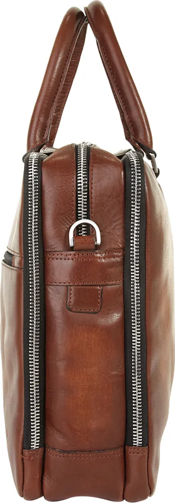 Porte-documents Bugatti Domus Cognac avec Protection RFID Intégrée - 26