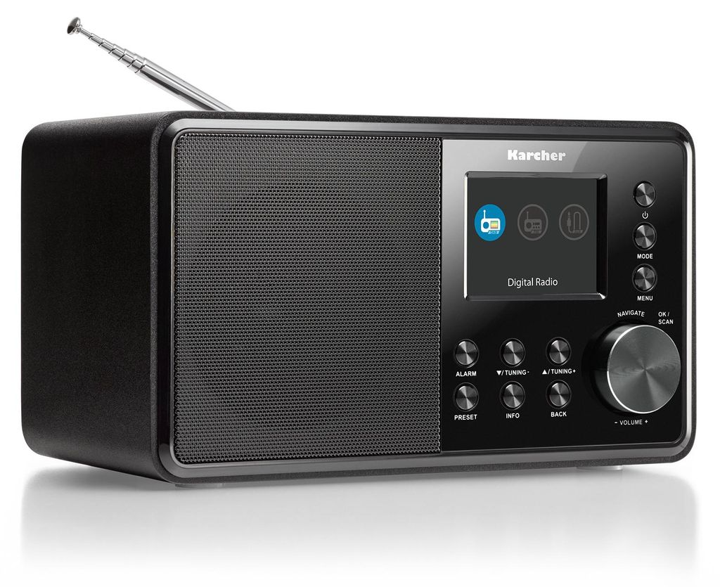 Karcher DAB 3000 Digitalradio (DAB+ / UKW-RDS, AUX-IN, Produktbild 