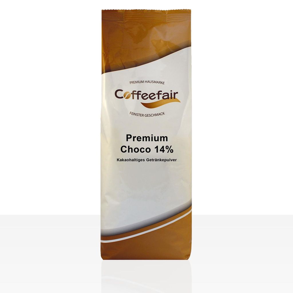 Coffeefair Premium Choco Kakao 1kg, Kakaopulver 14% Produktbild 