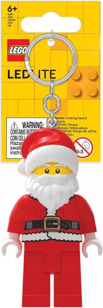 Portachiavi LEGO(R) con torcia Babbo Natale