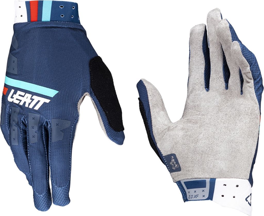 LEATT MTB 3.0 X-FLOW Handschuhe Marineblau Größe L für Mountainbiker