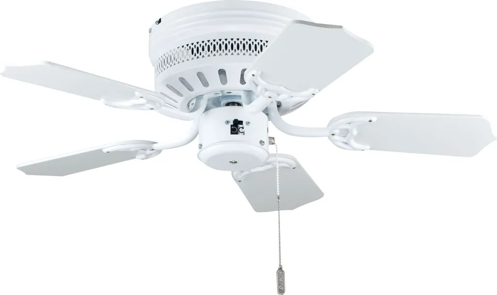 Petit ventilateur de plafond Liane Mini 75 cm pour chambre et bureau