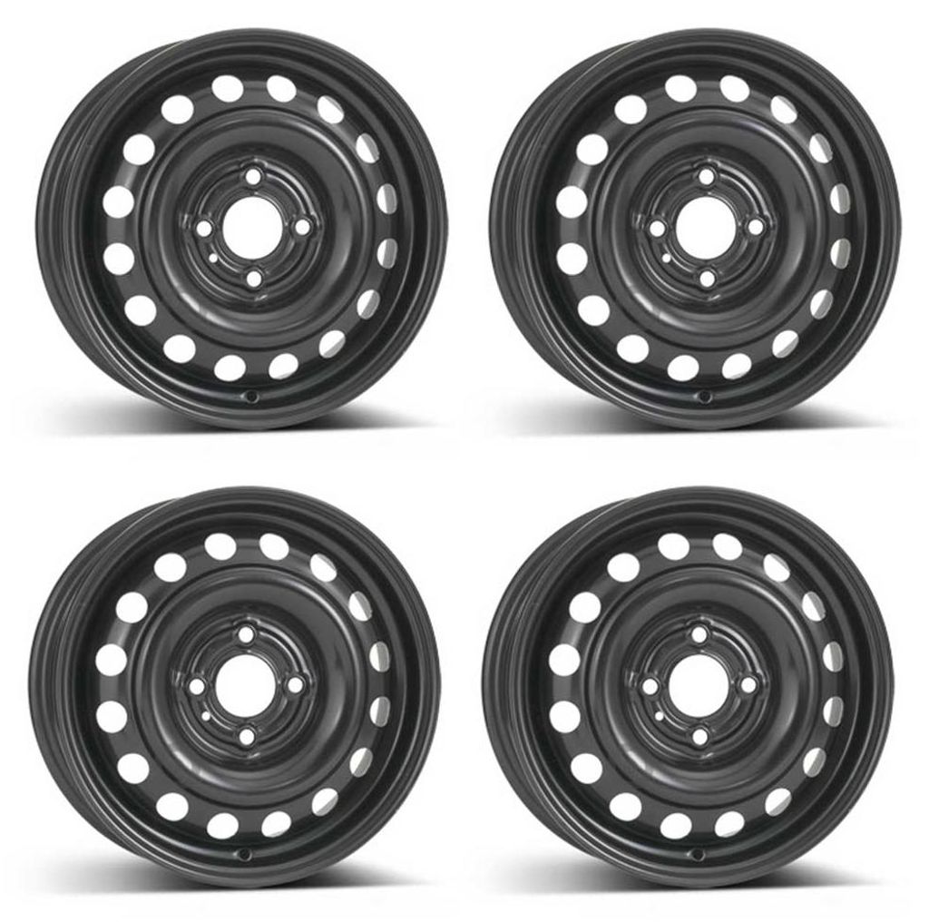 4 Stahlfelgen Alcar 6775 5.5Jx15 ET45 4x100 für Nissan Note