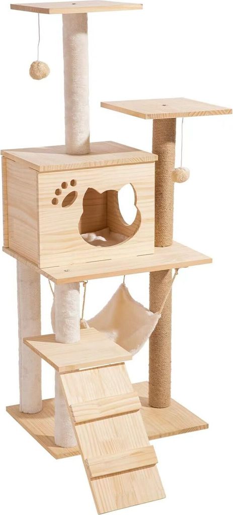 Glamexx24 Kratzbaum Katzenbaum Sisal Kletterbaum XXL Produktbild 