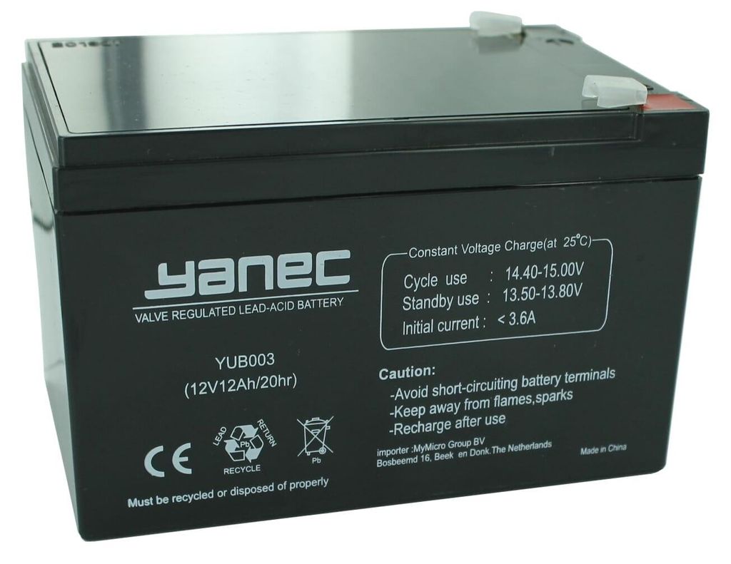 Yanec USV-Batterie-Ersatzset RBC4 (exkl. Kabel)
