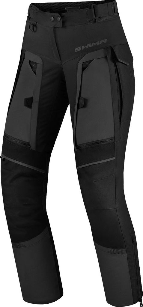 SHIMA Hero 2.0 wasserdichte Damen Motorrad Textilhose, schwarz, 3XL