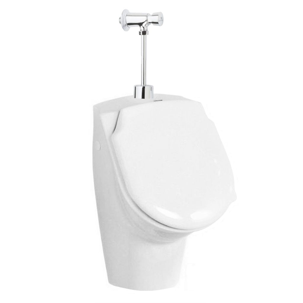 Pissoir Urinalbecken Urinal Zulauf von oben mit Deckel, Produktbild 