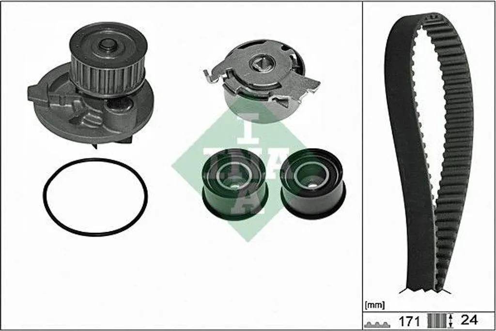 Évitez la casse moteur avec le kit distribution INA 530035831 + Pompe